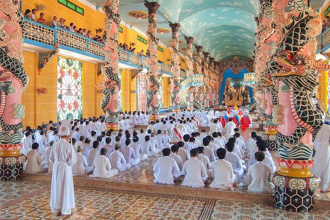 1-Day Tour of Black Virgin Mountain - Cao Dai Temple - Cu Chi Tunnels from HCMC - Black Lady Mountain (Núi Bà Đen): cable car comfort and holy views