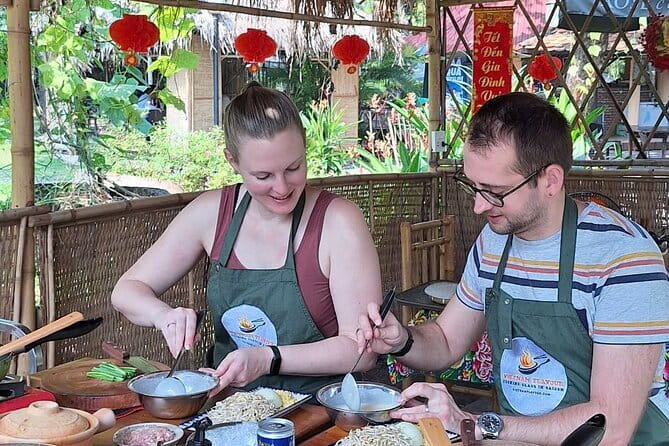 1 hour Egg Coffee Cooking Class with Snack and Local Instructor - The snack moment: spring roll after you finish