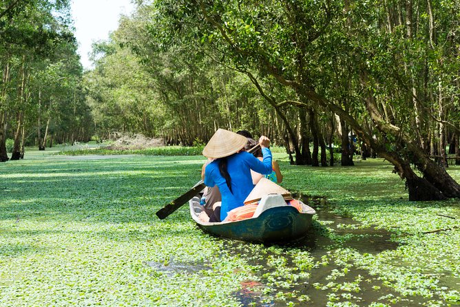 3-Day Mekong Delta Tour including: Cai Rang floating market - Day 3: Floating village boat ride, fish farms on water, and Champa culture
