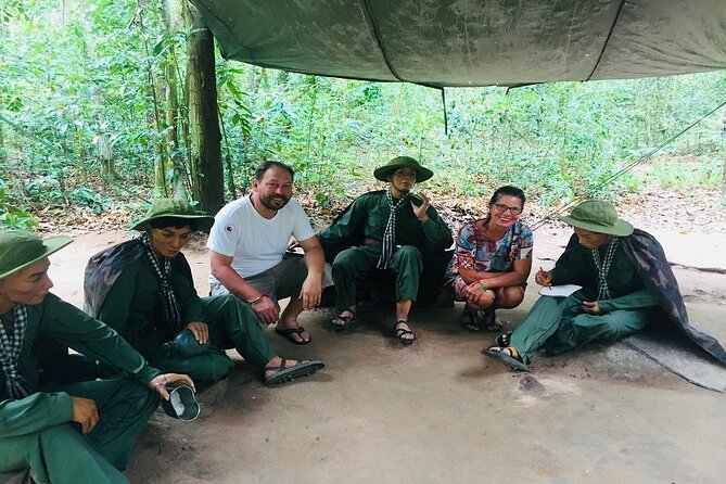 Adventure Cycling & Kayak Mekong-CuChi Tunnels Private Day Tour - Head to Cu Chi: the day’s shift from countryside to war survival