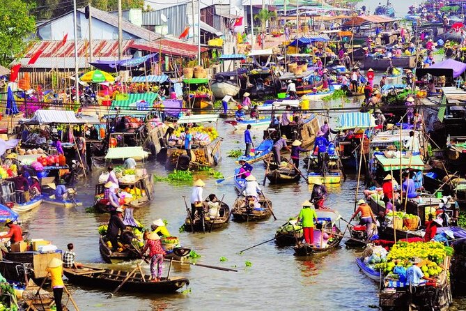 Bassac Mekong Delta Cruise 2Days - 1Night - Day 1: Cai Be Floating Market + onboard cruising to Cho Lach
