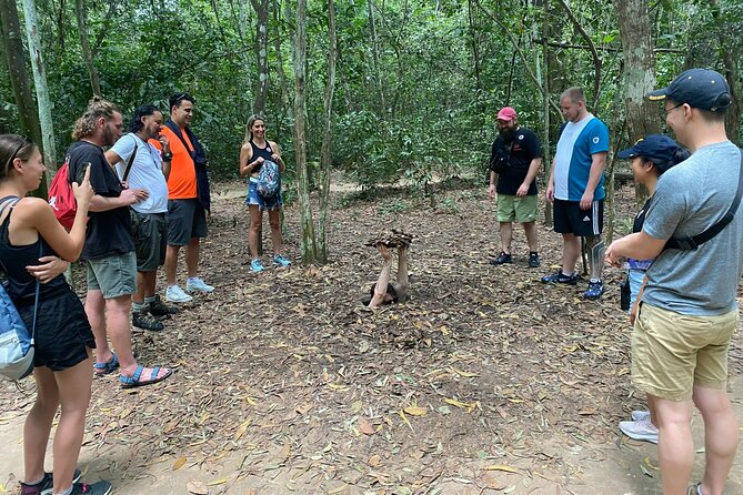 Ben Duoc 'Less-Crowded' Cu Chi Tunnels Half-Day Tour - Beyond tunnels: propaganda stops and the Hoang Cam underground kitchen