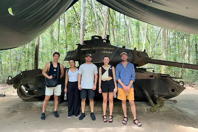Ben Duoc 'Less-Crowded' Cu Chi Tunnels Half-Day Tour - How the guides (Leo, Ken, Safa, Tommy) steer the day