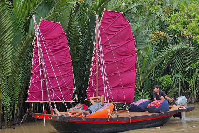 Ben Tre: Scooter, Culture, Sailboat and Mekong Food (Half Day) - Ben Tre villages, markets, and a Mekong sailboat in one smooth half day