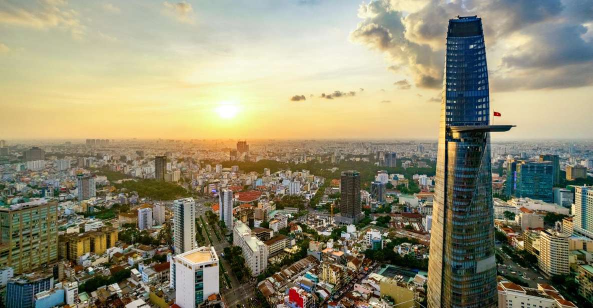 Bitexco Financial Tower: Saigon Sky Deck - Fast Track Ticket - Ao Dai Museum and bamboo art: culture breaks between skyline photos