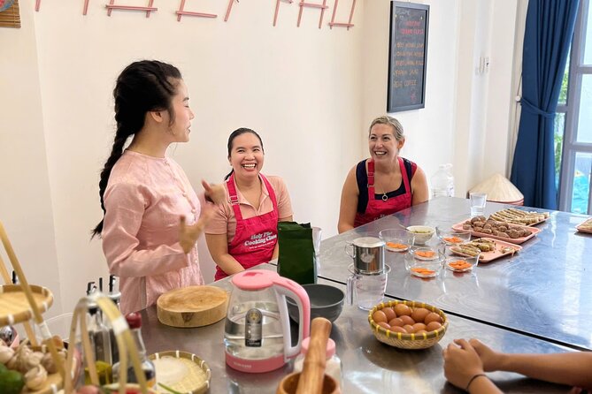 Cook 4 Local Vietnamese Dishes In Pink-themed Class & Market Tour - Tan Tinh Church Stop: A Quick Break That Helps You Read the Neighborhood