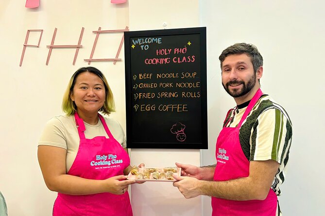 Cook 4 Local Vietnamese Dishes In Pink-themed Class & Market Tour - Teaching Style With Eva and Kelsey: Clear, Funny, and Patient