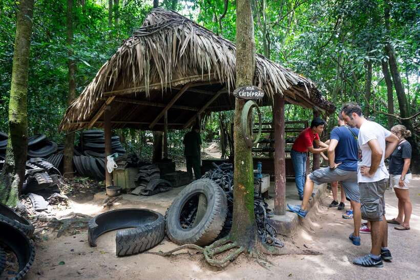 Cu Chi Tunnels Afternoon Trip from Ho Chi Minh City - Cassava and tea break: the food you actually hear about