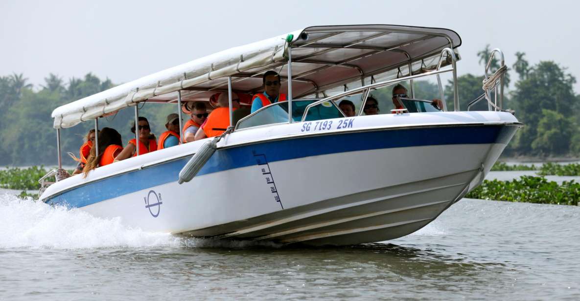 Cu Chi Tunnels Luxury Speed Boat Half Day Tour - Saigon River speedboat: the smartest way out of Ho Chi Minh City