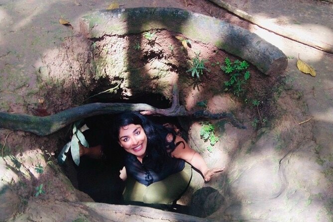 Cu Chi Tunnels tour In The Morning by DGT - The tunnel crawl: heat, cramped openings, and what you learn by doing