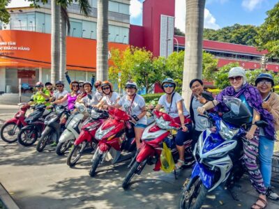 Discover Saigon's Local Sites and Culture by Motorbike - Meeting your guide, getting geared up, and staying comfortable