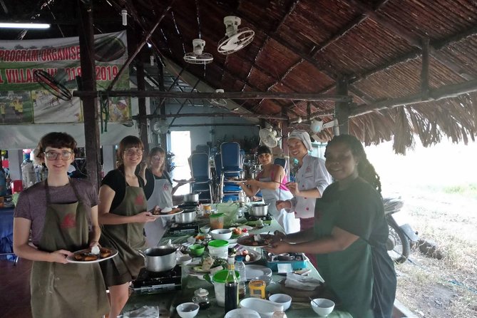 Farm-To-Table Healthy Cooking Class in Ho Chi Minh City - Four dishes in an open-air kitchen, taught one at a time