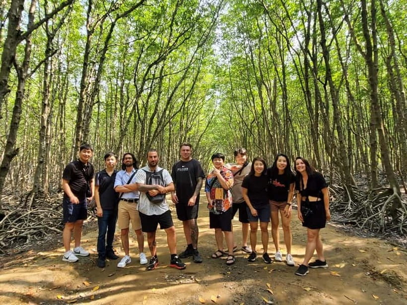 From Ho Chi Minh City: Can Gio Mangrove & Monkey Island Trek - Rung Sac Revolutionary Base: trekking through shade and war remnants