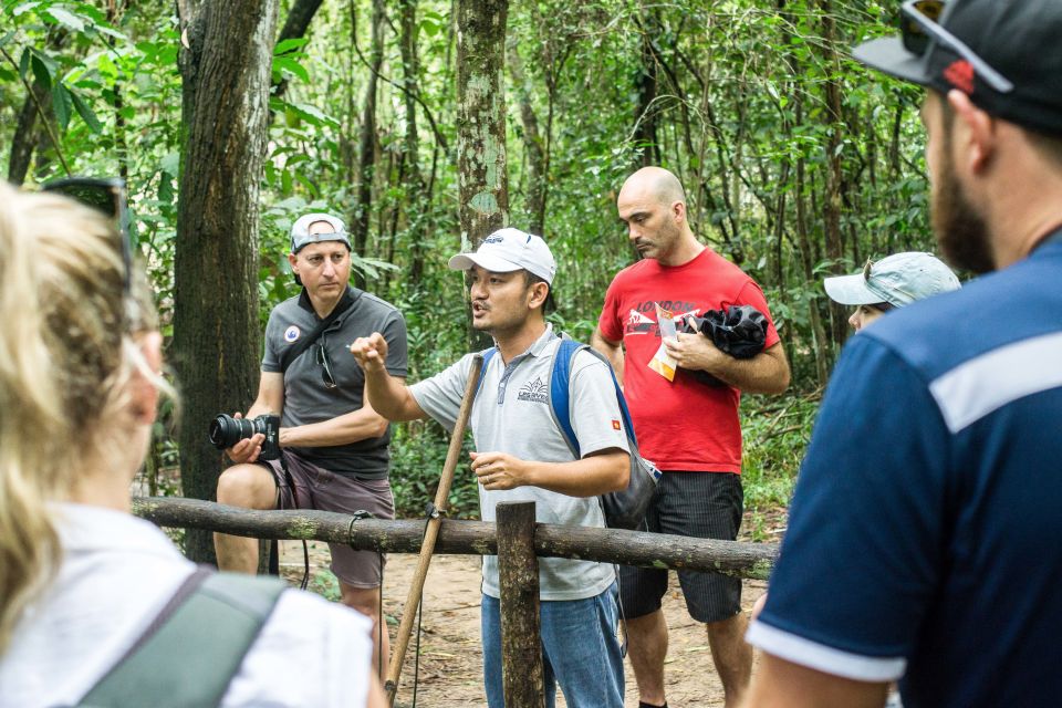 From Ho Chi Minh: Cu Chi Tunnels and VIP Speedboat Tour - Entering the tunnel site: what you can expect underground