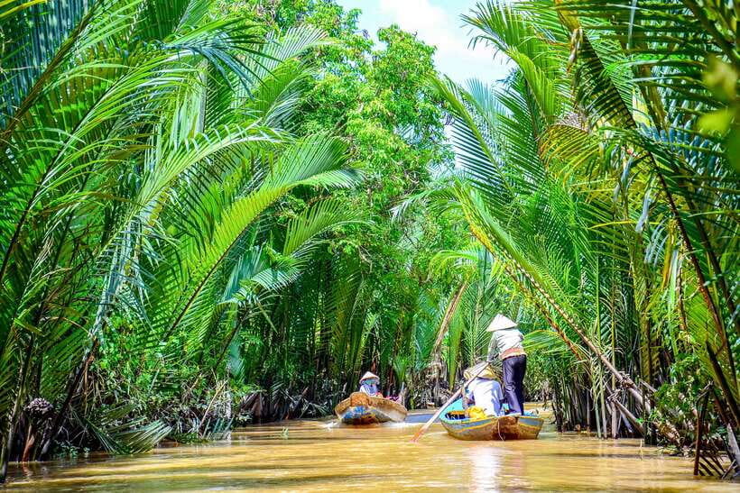 From Ho Chi Minh: Mekong Delta Small Group Day Trip - Rowing sampan through narrow canals: slower, closer, real