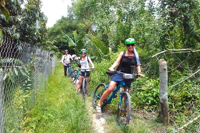 Full Day Off The Beaten Track the Mekong Delta. - Cycling the Mekong countryside: village paths, flat stretches, and one tricky segment