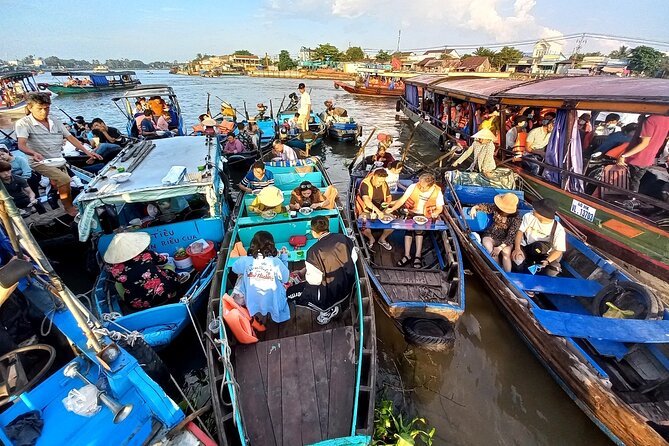 HCM: 2-Day Mekong Delta Floating Market with Cooking & Bike Ride - Cai Rang Floating Market Early: The Morning Rush You Want