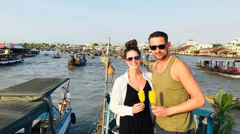 HCM: 2-Day Mekong Floating Market with Cooking & Bike Ride - Cooking class: make Bánh Xèo or Bánh Khọt, then eat your results