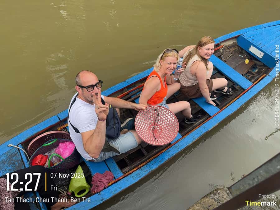 HCM: Authentic Mekong Delta - Boat, TukTuk, Khot Cake Making - Value at $23: why the price actually works