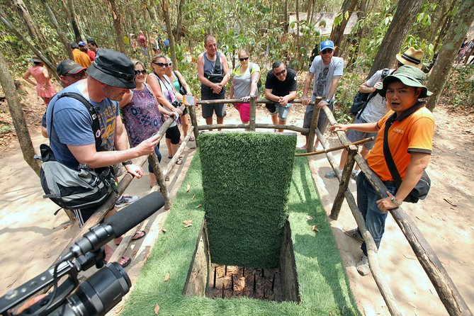 HCM: Cu Chi Tunnels-Tapioca Small Group Tour Morning or Afternoon - The Tunnel Maze Experience: Hiding Entrances, Storage, Kitchens, and Command Areas