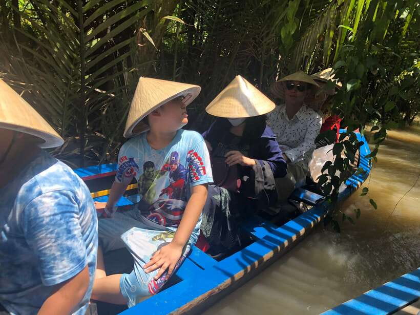 HCM: Mekong Delta Islands Boat & Tuk-Tuk Tour with Tastings - Coconut candy workshop and Bánh Khọt: sweet and savory you can’t ignore