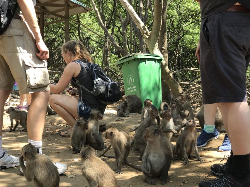 HCM:Can Gio Mangrove Forest Tour-Monkey Island - The Can Gio market and the return to District 1