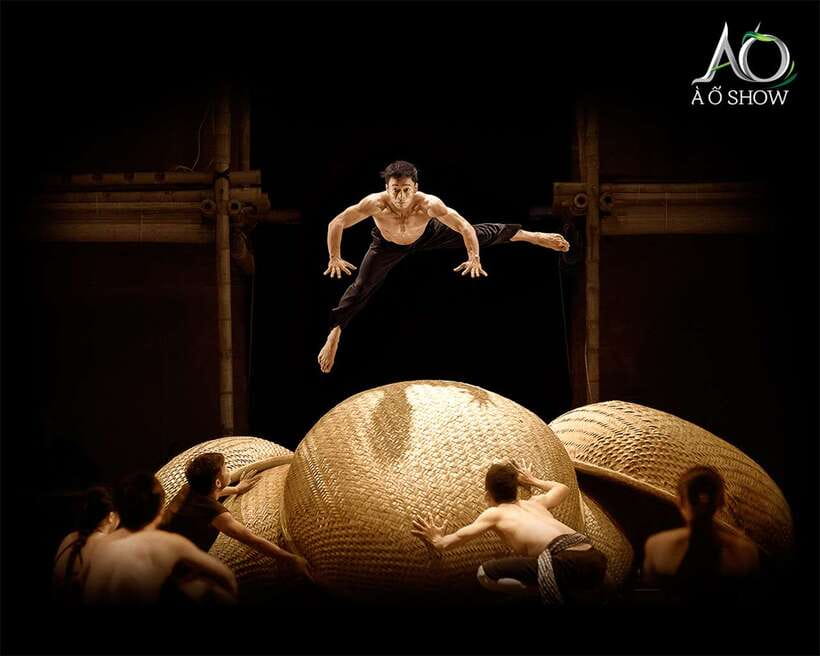 Ho Chi Minh: A O Show Bamboo Circus at Saigon Opera House - The Storyline: Village Life Meets City Energy