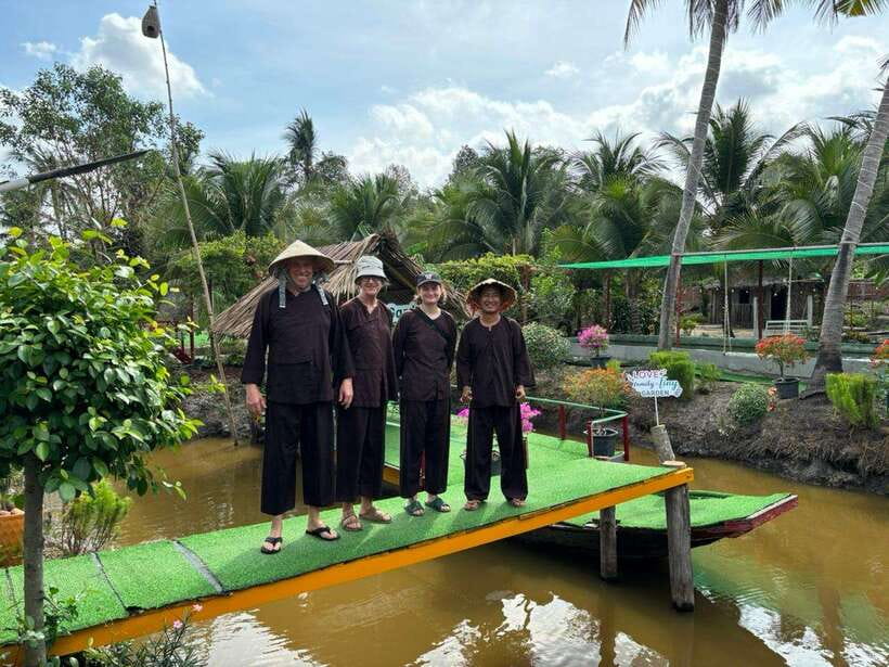 Ho Chi Minh City: 2-Day Bike & Kayak Mekong Delta Tour - Day 1: From Ho Chi Minh City to Mỹ Tho Countryside and the Family Tiny Garden Farm
