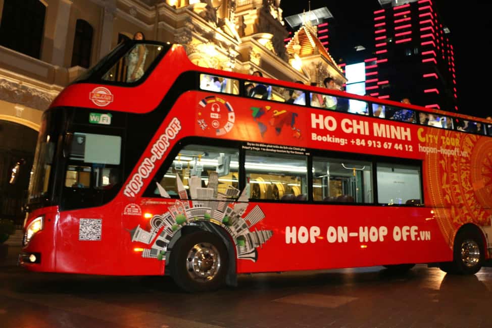 Ho Chi Minh City: Late-Night Open-Top Bus Tour - Key things to know before you go