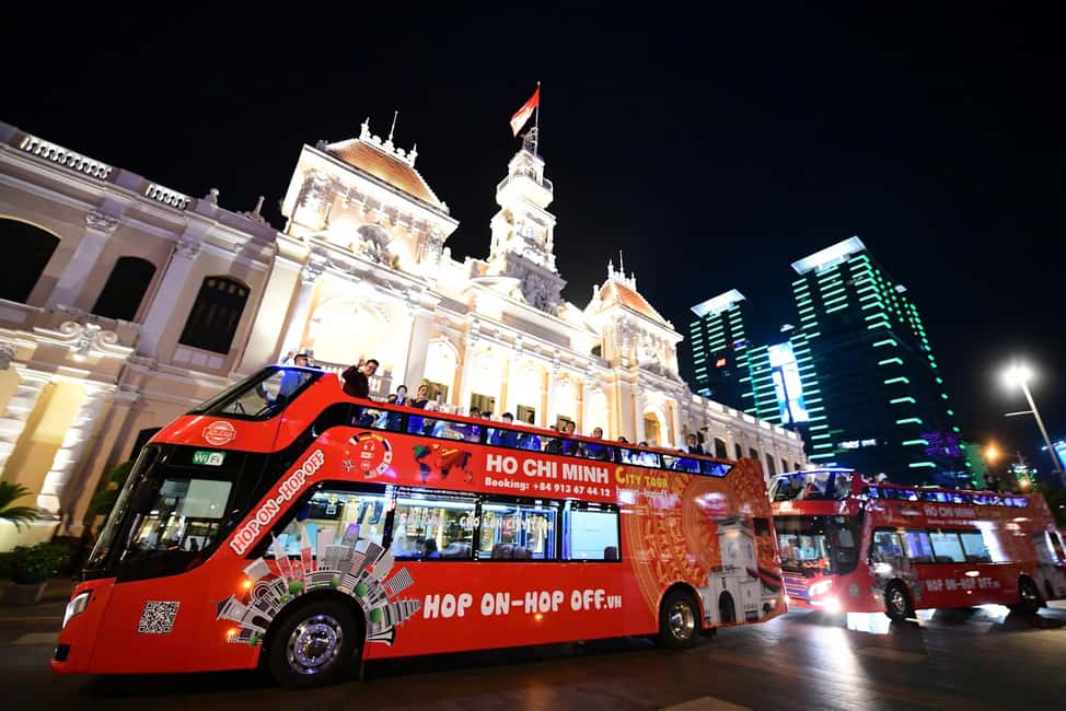 Ho Chi Minh City: Late-Night Open-Top Bus Tour - The late-night schedule: when the bus runs