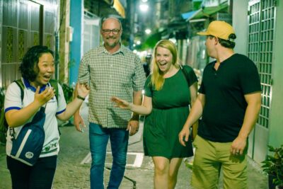 Ho Chi Minh City: Private Street Food Evening Walking Tour - Pickup and getting out of the tourist lane fast