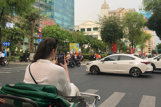 Ho Chi Minh City with Street Food Tour by Cyclo - Pickup, mobile ticket, and the simple start