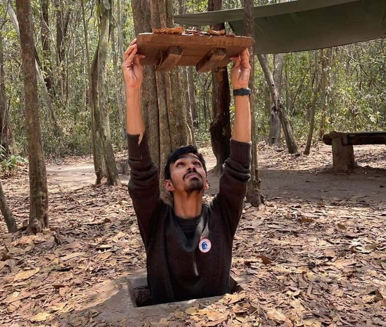 Ho Chi Minh: Cu Chi Tunnels and AK-47 Shooting- MAX 11people - Entering the Cu Chi Tunnels: what the crawl really feels like