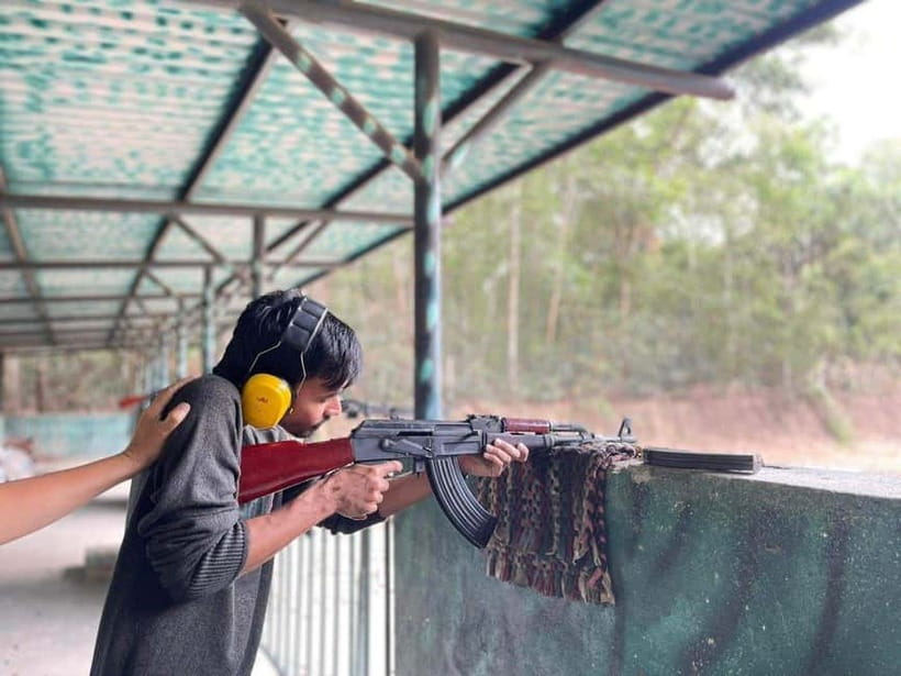 Ho Chi Minh: Cu Chi Tunnels and AK-47 Shooting- MAX 11people - The documentary and history lesson: why the film comes before the crawl