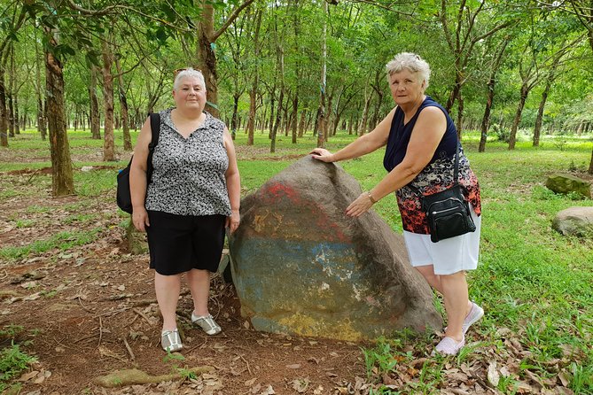 Long Tan and Nui Dat - Australian Battlefield one-day tour from Ho Chi Minh City - Nui Dat SAS Hill and the helicopter-camping story