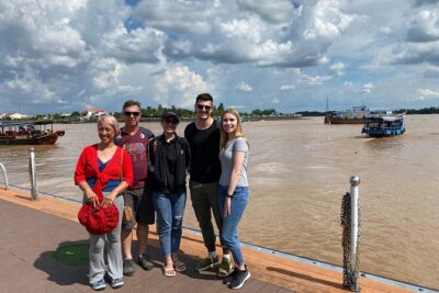 Mekong Delta Full Day Trip - My Tho & Ben Tre - VIP Private Tour - My Tho on the Tien River: islands, ports, and the Qui (Tortoise) islet