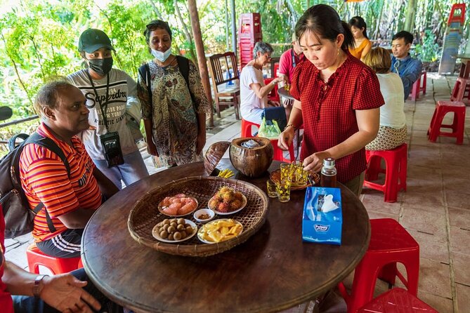 Mekong Delta tour: Ben Tre 1 day by DGT - Lunch by the riverside: local specialties, plus a drink reality check