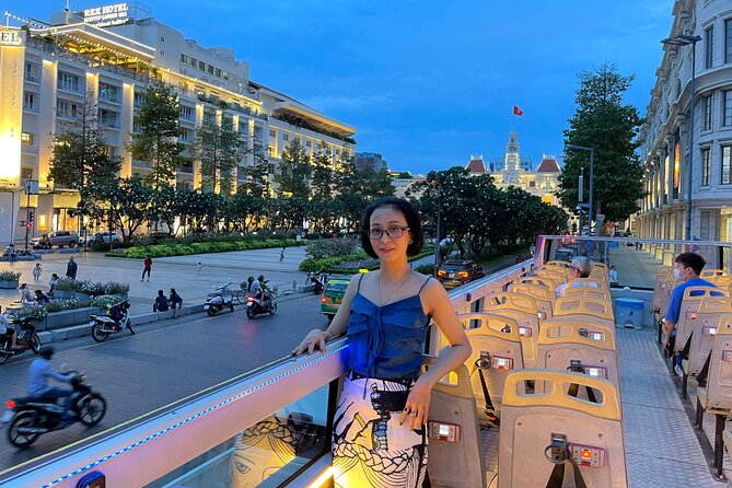 Night Bus Tour in Ho Chi Minh City - Ben Thanh and Bui Vien: Market Symbol and Western Street Energy