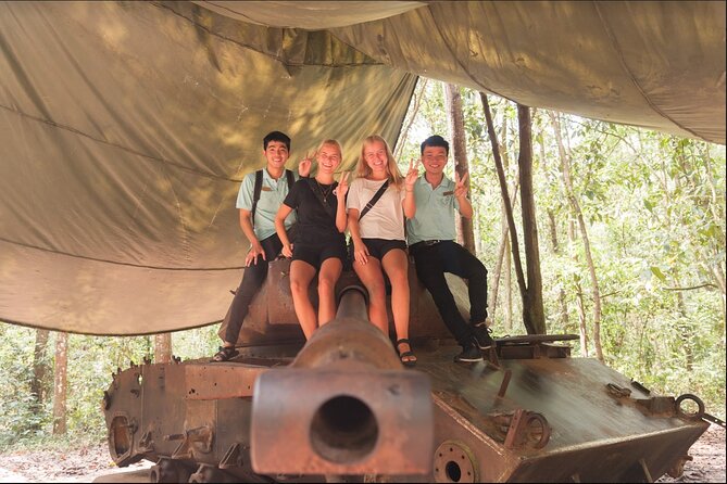 Private Cu Chi Tunnels Tour By Car | Saigon Adventure - Steamed tapioca, pandan leaf tea, and sugarcane juice to reset your day