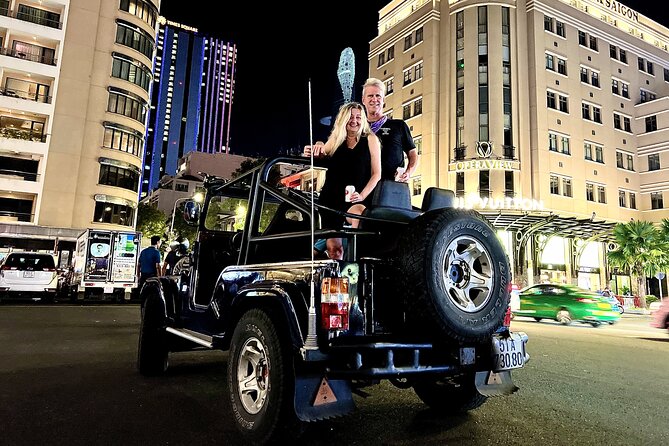 Private Jeep Tour Saigon by Night: Foodie & City Tour - Why a private Jeep at 6 pm works in Ho Chi Minh City