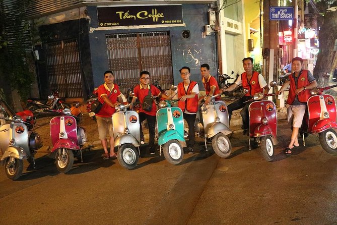 Saigon After Dark Vespa Street Food Tour + Live Music 4 hours - Vintage Vespa Night Riding: What You’re Actually Signing Up For