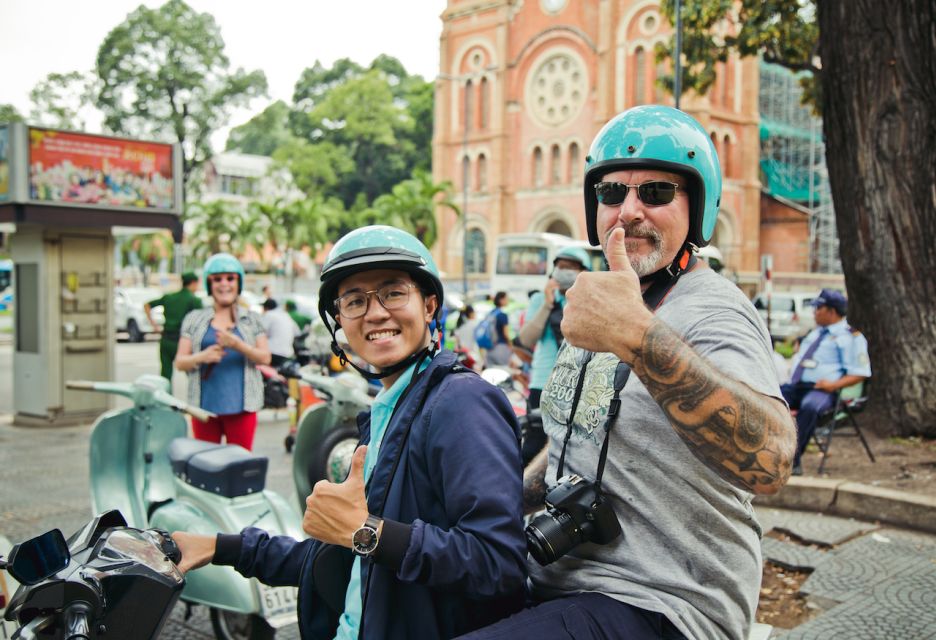 Saigon: City Highlights and Saigon Unseen Scooter Combo Tour - French Quarter stops: Notre-Dame, Post Office, Opera, and a memorial