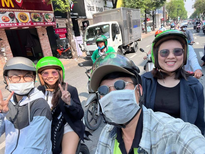 Saigon: City Highlights & Unseen Tour|Opt: Female Riders - District 5 and Thien Hau Temple (built 1760)