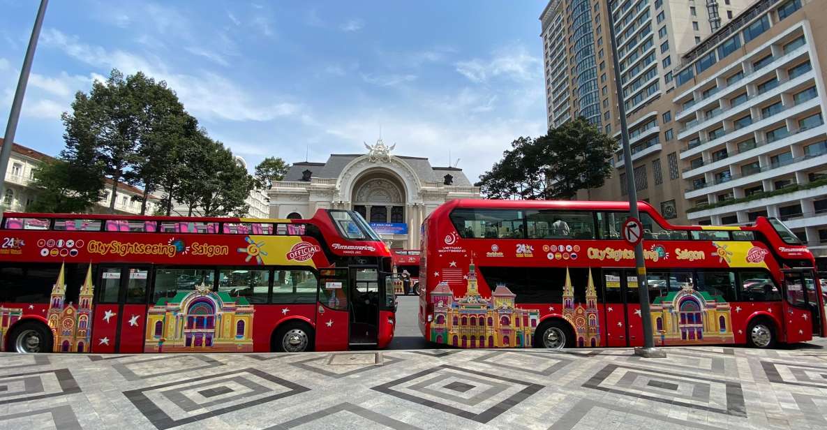 Saigon: City Sightseeing Hop-On Hop-Off Bus Tour - Red Route Stop by Stop: What to See, Where to Hop, What to Watch For