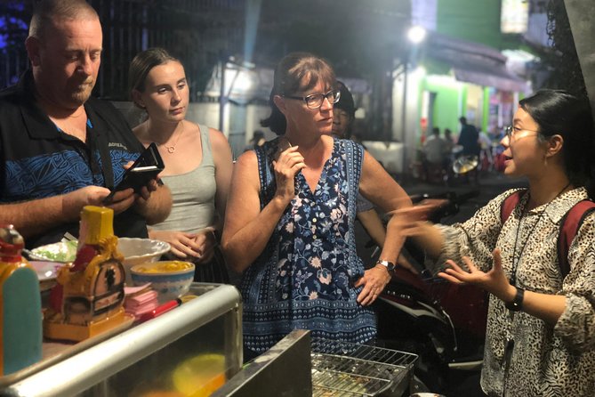 Saigon Evening Food Tour by Scooter - Stop 1: Bun thit nuong to kick off the night