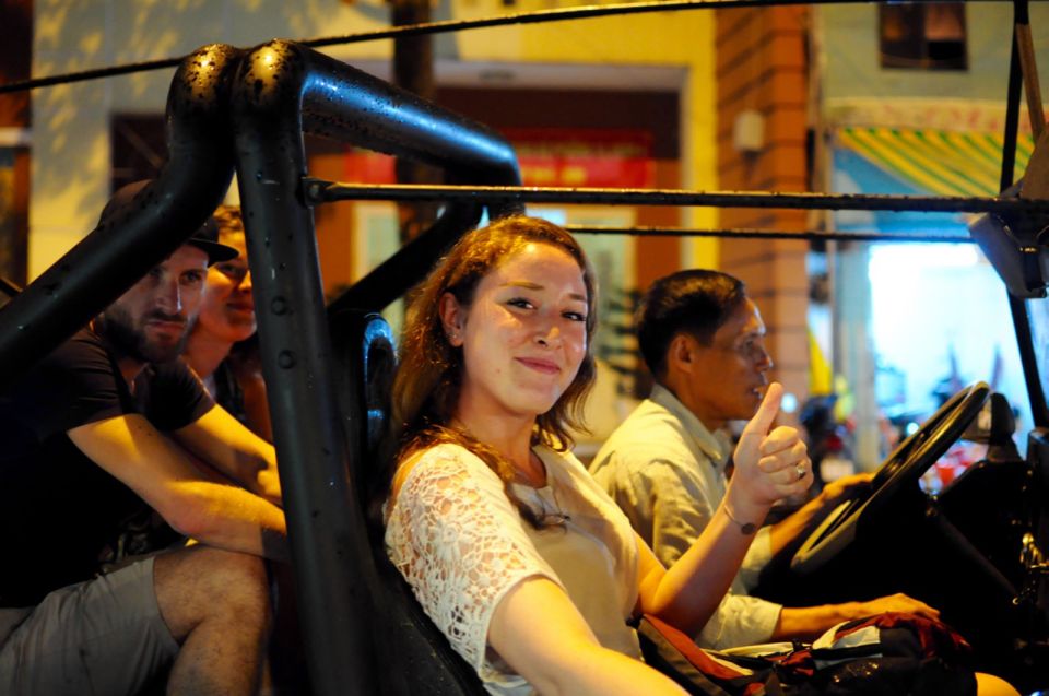 Saigon: Private Food Tour Discovery & City Tour by Jeep - Why a Jeep Works So Well for Saigon After Dark