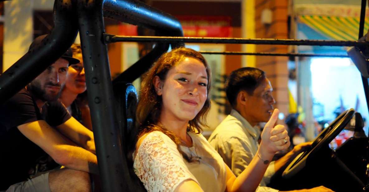 Saigon: Private Food Tour Discovery & City Tour by Jeep - French Colonial Landmarks at Night: What You Actually Get