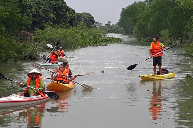 Two -day Journey Off the Beaten Path for a True Mekong Adventure - Equipment and safety: bikes, kayaks, helmets, and life vests are all provided