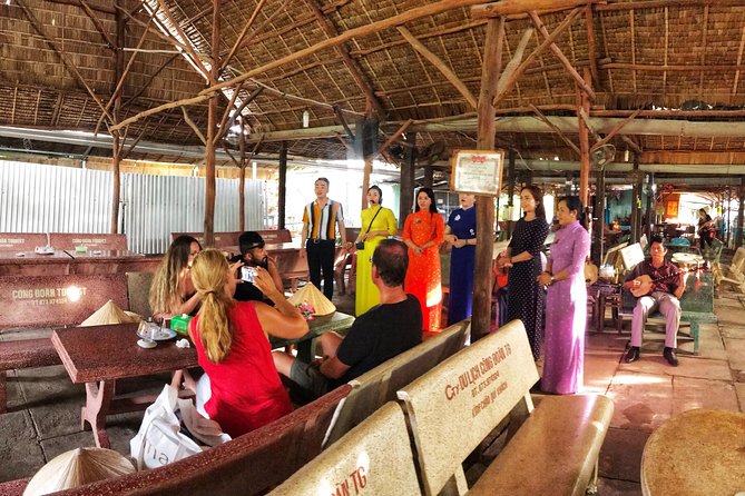 VIP Tour Cuchi Tunnels & Mekong Delta Cruise Full Day Group 12pax - Ben Luc BBQ lunch and hands-on cooking with a local chef