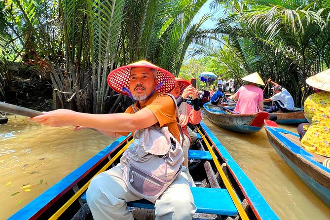 VIP Tour: Mekong Delta 1 Day | Option: Better Lunch - Island hopping on the Mekong: Dragon, Unicorn, Turtle, Phoenix